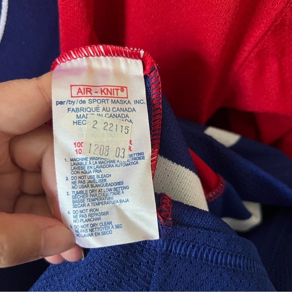 Rare!‎ Vintage Deadstock Prince Edward Island Rocket QMJHL Hockey Jersey CCM L - Picture 7 of 13